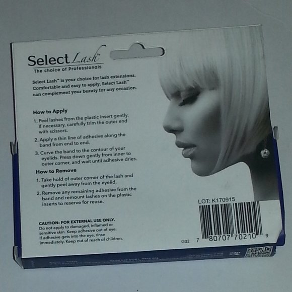 Extensions Glitter Lashes Comfortable/easy to apply Adhesive Include Select Lash - Picture 3 of 3